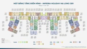 mặt bằng dự án imperia holiday hạ long